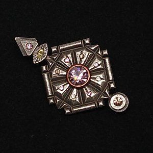 COPY - Vintage Patricia Locke Silver Tone Brooch/Pin